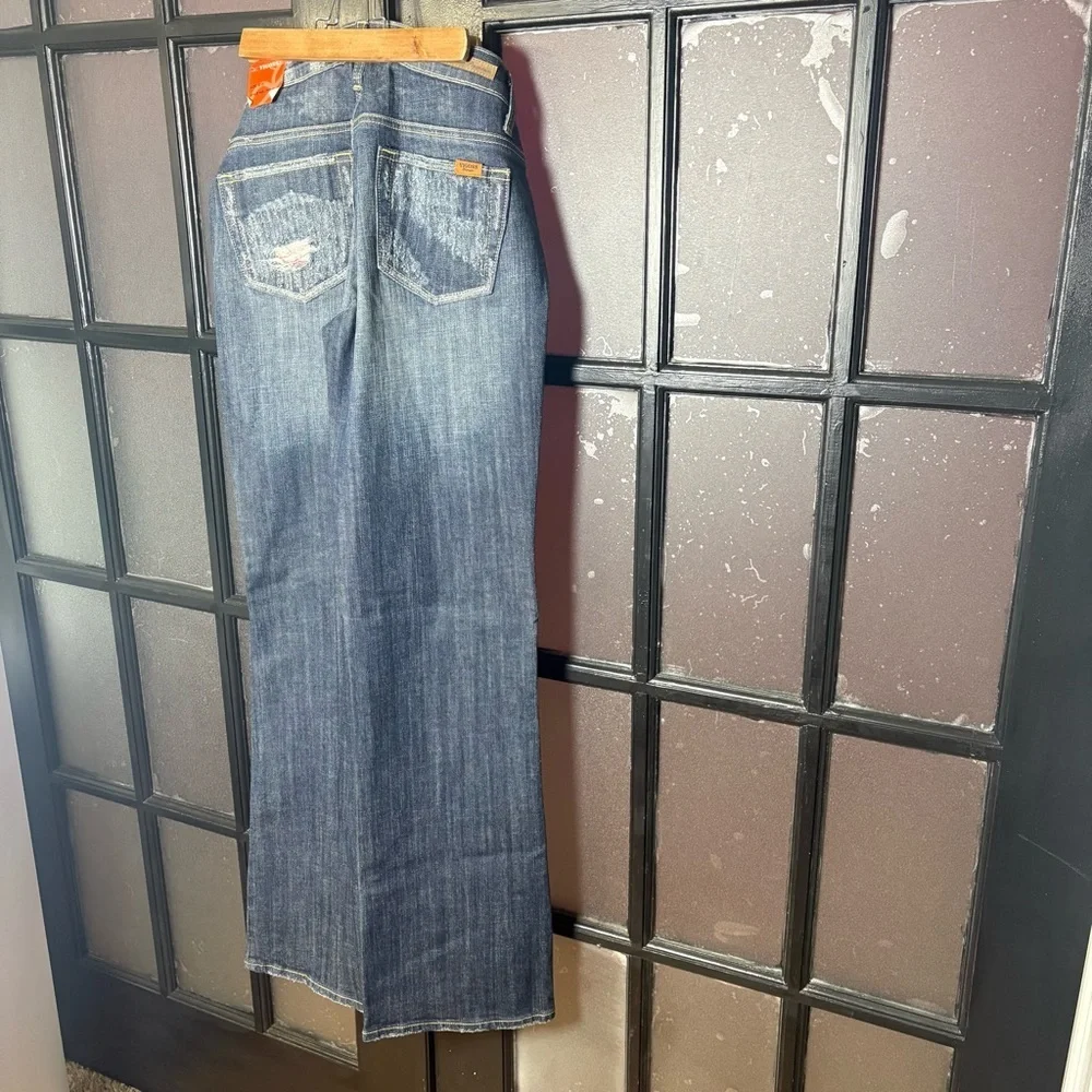VIGOSS USA Premium Bootcut Jeans Size 9/10 NWT Y2K Dark Wash